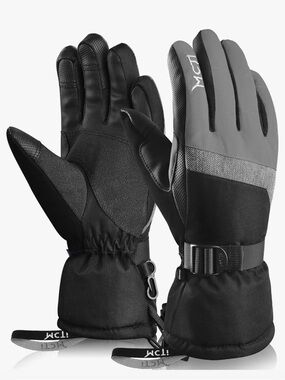 NWT MCTi Ski Gloves, Winter Waterproof 3M Thinsulate Warm Touchscreen Gloves